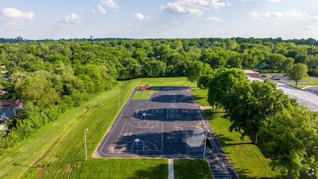 Raytown's Laurel Hills Elementary has athletic courts and fields.