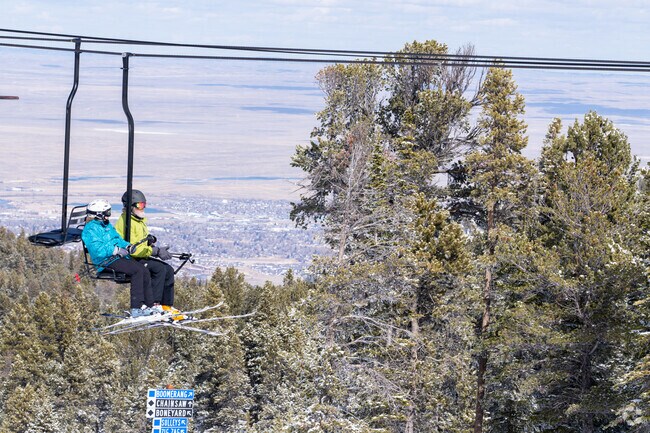 Hogadon Basin Ski Area offers scenic slopes just 10 miles from downtown Casper.
