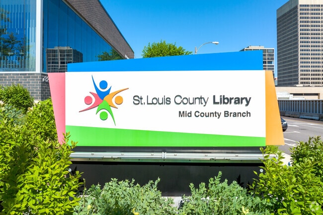 Downtown Clayton's St. Louis County Library is newly renovated.