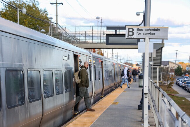 Central Islips LIRR is a popular station and a great way to commute into NYC.