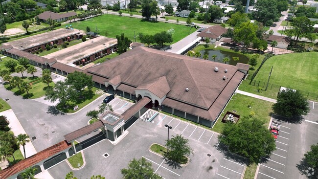 St. Matthew Catholic School has a large campus for its students to use.