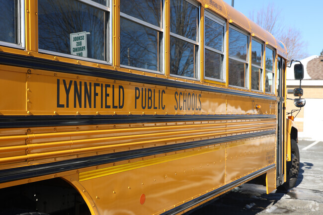 Lynnfield Middle School serves grades 5-8.