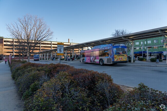 Central Park residents can take the bus around the city from the Durham Transportation Center.