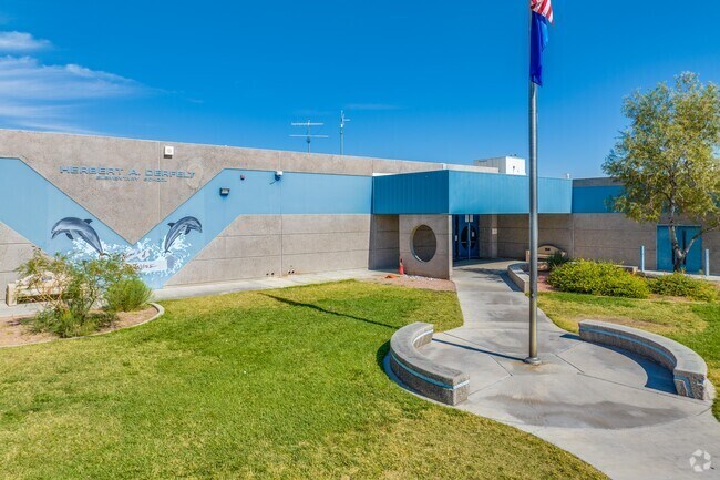 Herbert A. Derfelt Elementary School offers kids in Canyon Gate elementary education.