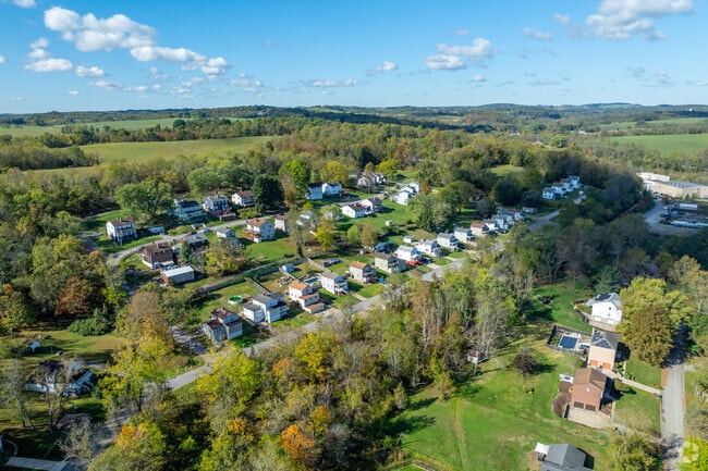 Cecil Township is a developing area with wide-open spaces.