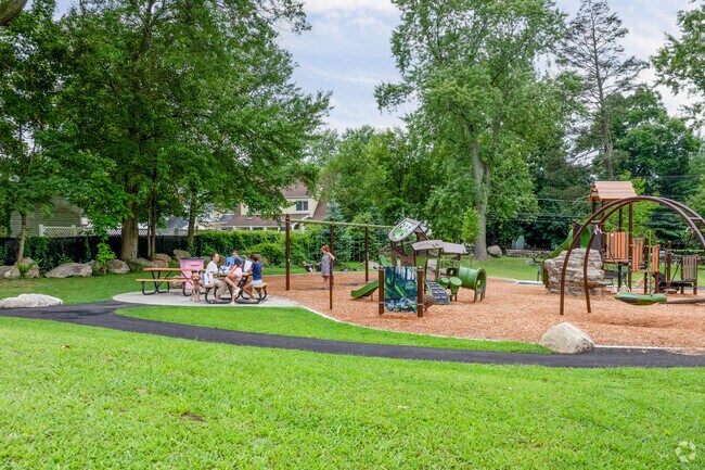 Belltown playgrounds are well kept and some have new installations.
