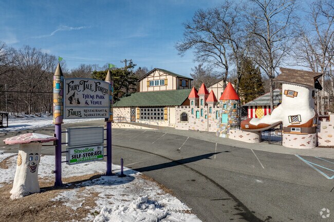 The Fairytale Forest in Oak Ridge brings classic fairy tales to life with whimsical displays and attractions.