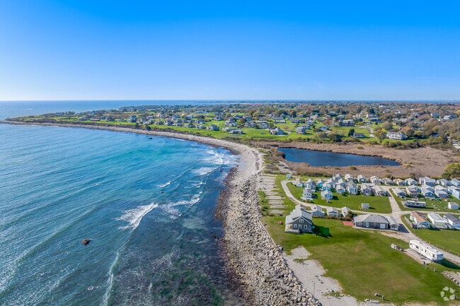 Little Compton is a coastal town in Rhode Island, bounded on the south by the Atlantic Ocean.