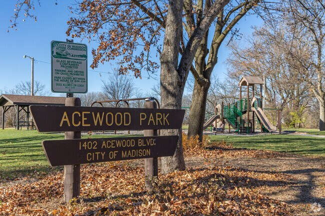 Elvehjem residents can unwind at Acewood Park.