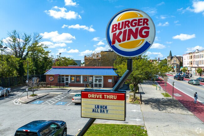 For an easy bite to eat stop by the Burger Kin in Druid Heights.