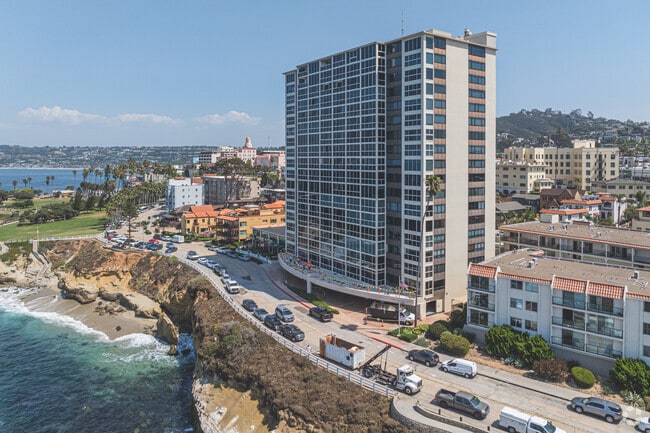 Coastal condos are coveted with views of the pacific ocean in The Village.