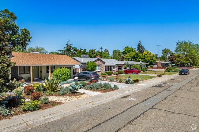 Traditional style homes make up most of the styles you will find in Old West Sacramento.