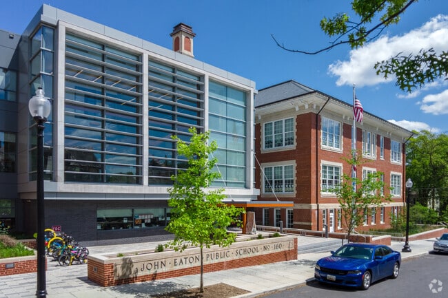 Eaton Elementary School on Lowell St. NW serves students from preschool to fifth grade.