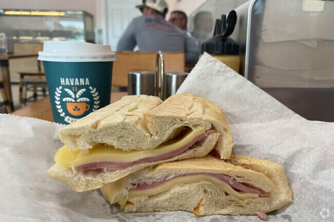 Havana Bakery is close to Sunshine and is well known for its sandwiches and sweets.
