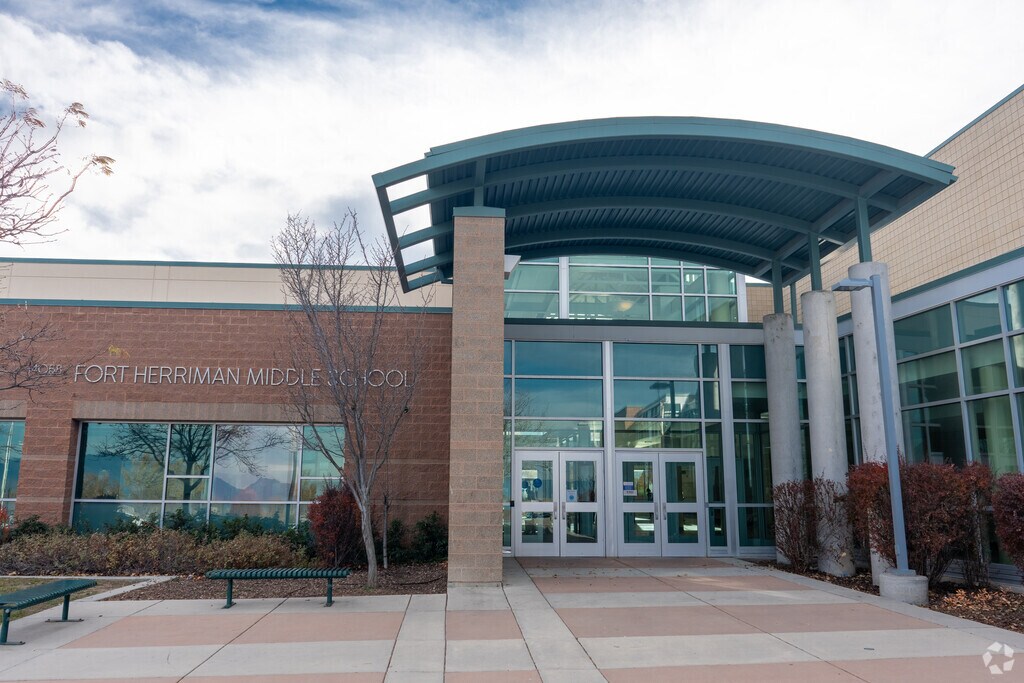 Fort Herriman Middle School provides education in the neighborhood of 
Herriman.