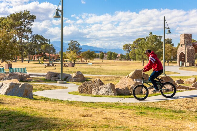 Craig Ranch Regional Park is a great place for a bike ride near Cheyenne.