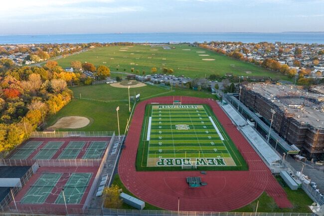 New Dorp High School offers students a wide range of athletic opportunities.