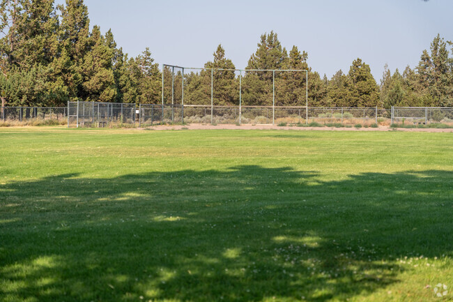 Buckingham Elementary School has a baseball field for students to play on in Bend.