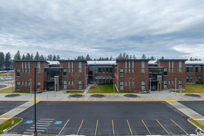 Mouintainside Middle School has a newly updated building.