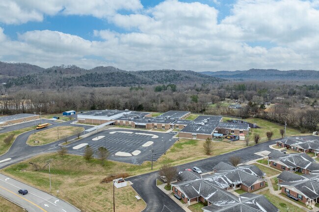 Jackson Middle School is home to the Blue Devils in Gainesboro.