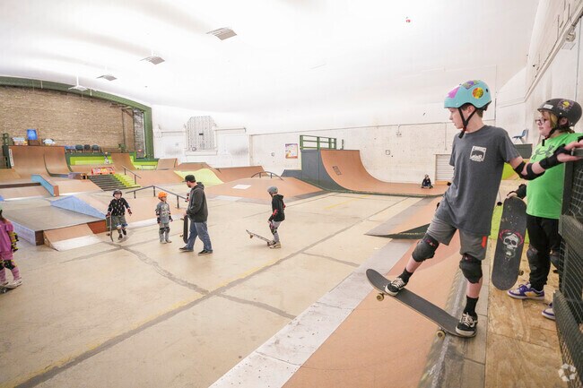 Fargo has an indoor skatepark for kids and families to enjoy.