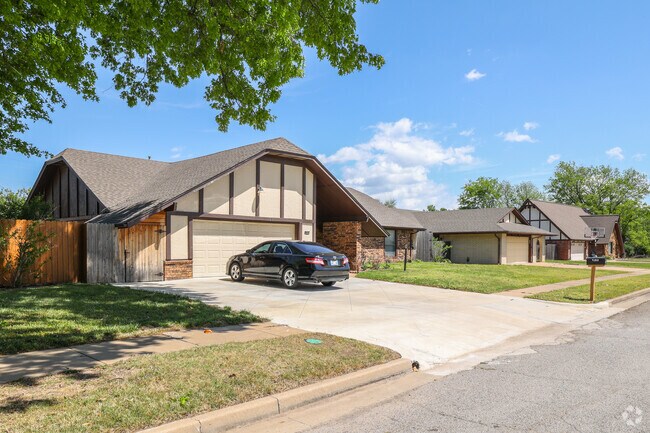 Ranch-style homes make up the majority of housing in Milwood.