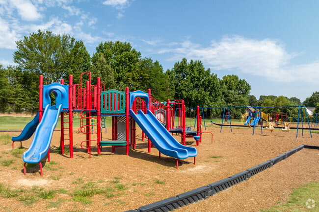 Kids can refresh at recess on the playground at Southaven Intermediate School.
