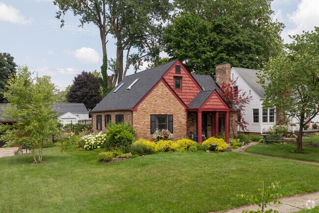 North Shore Triangle has a few beautiful Tudor style homes dotting the neighborhood.