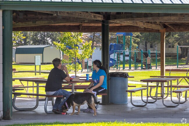 Eastwood Park in Plainview is pet friendly and has plenty of walking space for dogs to explore.