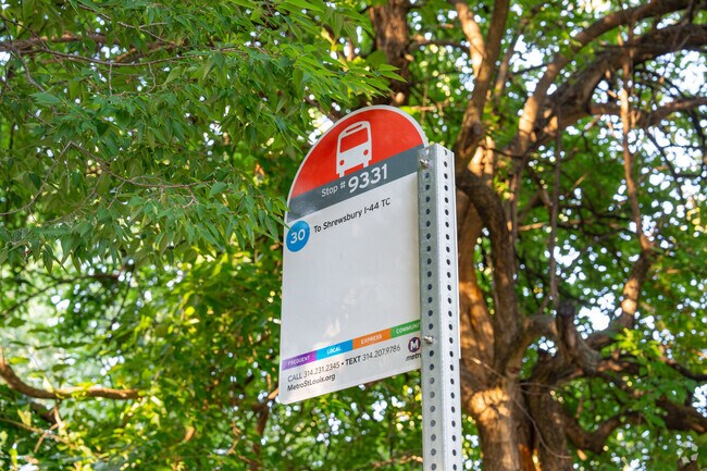 Tower Grove South is served by Metro St. Louis' bus routes.