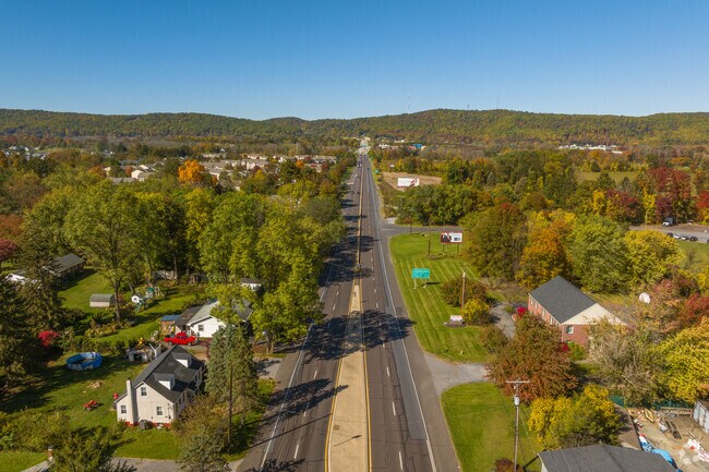 The drive North on Route 309 towards Allentown in Upper Saucon Township is scenic in Autumn.