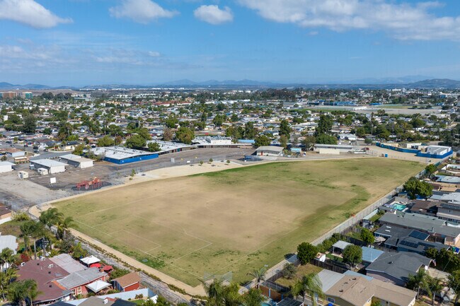 Sequoia Elementary School offers a large field for sports and activities.