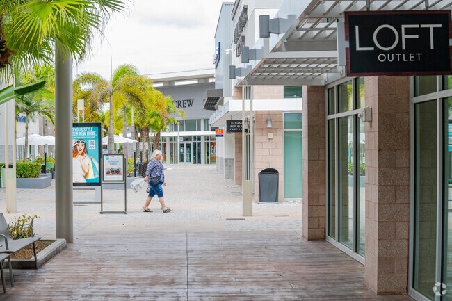 Tanger Outlet near Tuscany Woods has well known retail stores and smaller specialty shops.