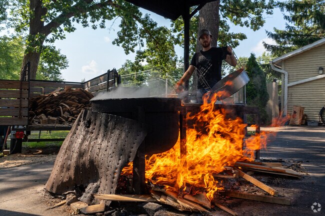 Fitzgerald's Genoa Junction offers a variety of cocktails and BBQ ribs.