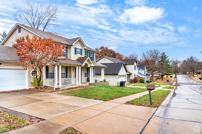 You can find many beautiful two story contemporary homes in Spanish Lake.