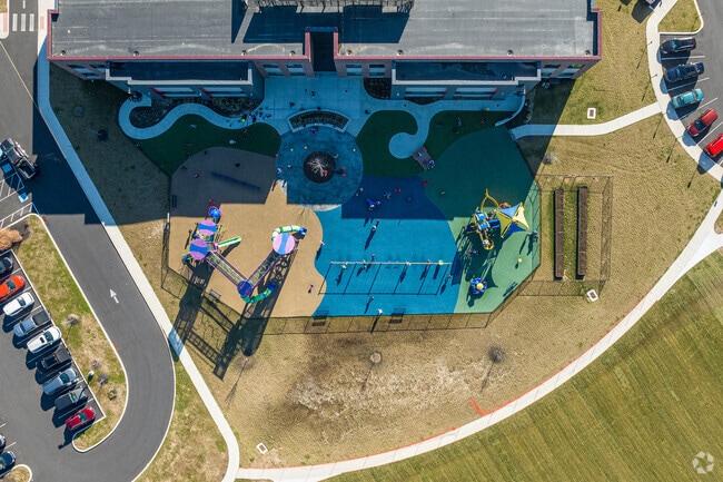 Kids at Lewes Elementary School can play in a state-of-the-art activity zone.