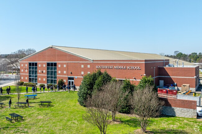 Southwest Middle School lends itself to many middle school students in Yorkshire.