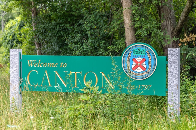 The city of Canton was established in 1797 and offers a lot of history.