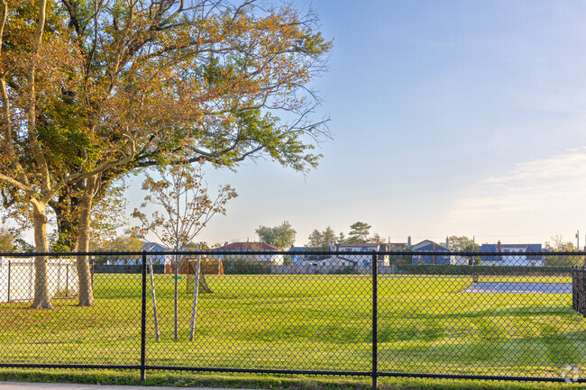 The Island Park Lincoln Orens Middle School has plenty of spaces for young minds to stay active.