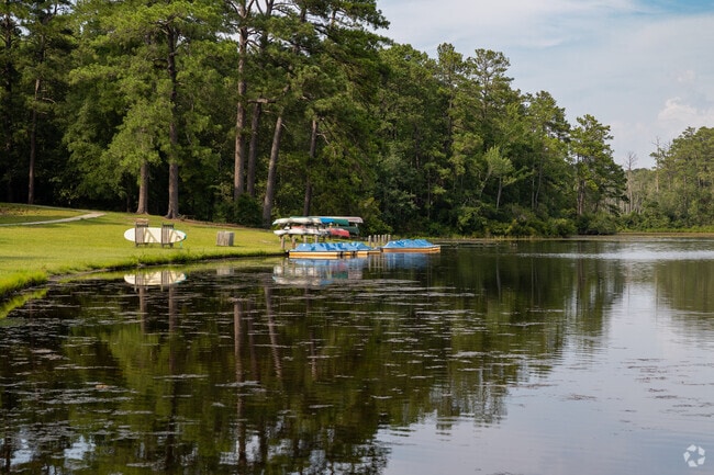 Sesquicentennial State Park in Northeast Columbia has a beautiful lake with paddle boats and canoes.
