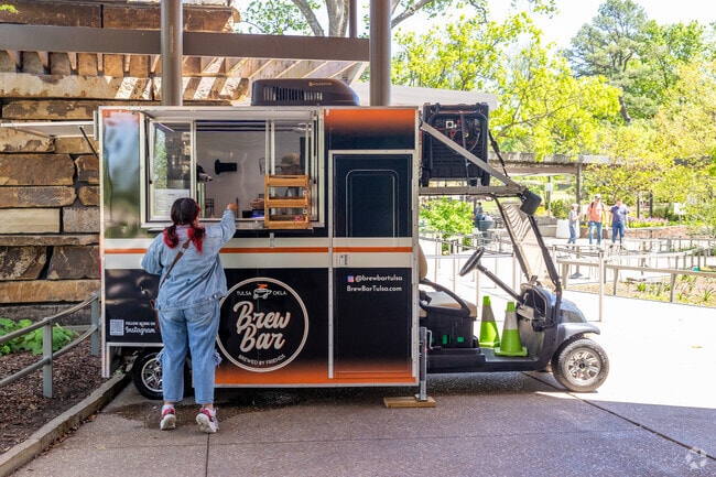 Brew Bar serves residents of Brookside their afternoon pick me up drinks.