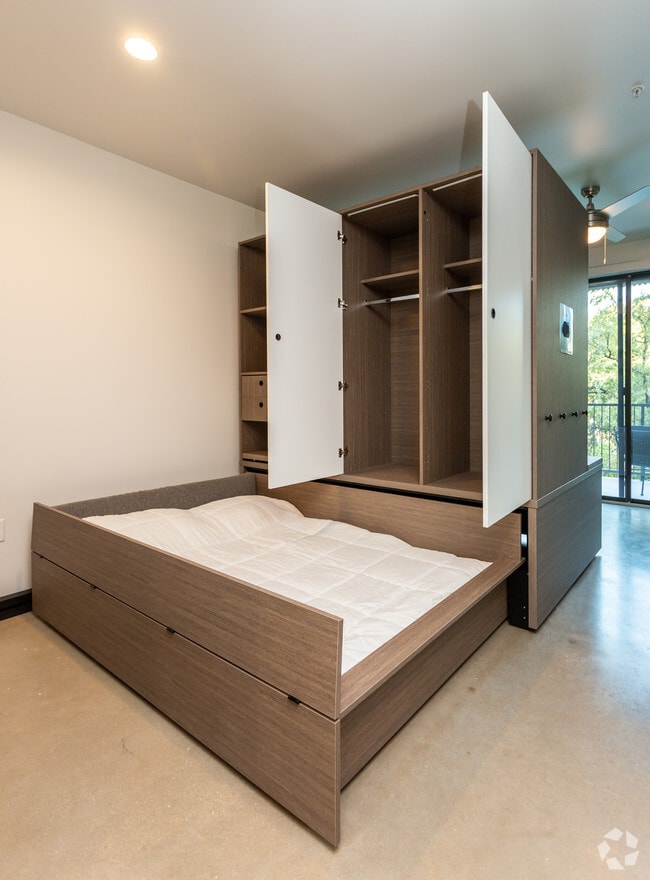 STUDIO 1BA - 465SF Living Space (w/ Optional ORI System)