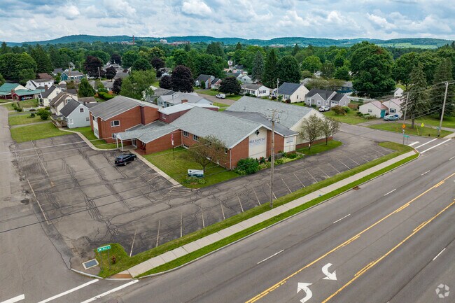 Cortland Christian Academy is conveniently located on the main road.