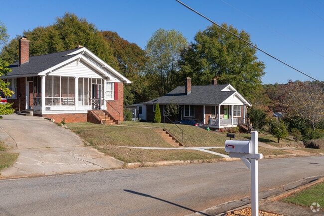 Chicopee Village has many historic homes preserved and renovated over the past few years.