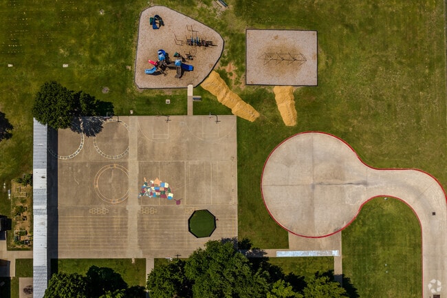 The Montessori program at Herfurth Elementary School in Rowlett is self guided learning.