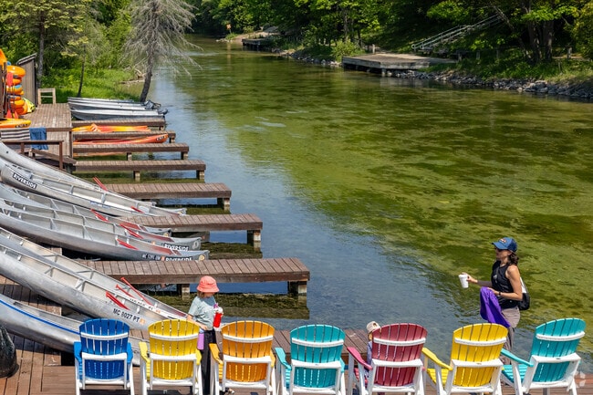 River and lakefront water recreation is a main draw to living in Crystal Downs Country Club.