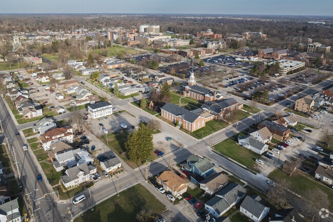 Ball Memorial Hospital staff & students appreciate the short walk or bike ride.