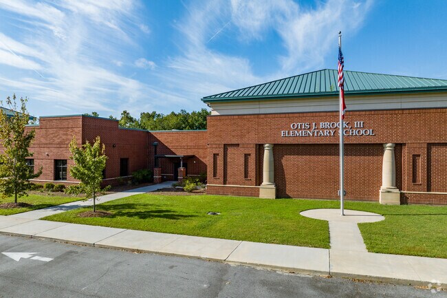 Otis J. Brock Elementary School serves over 400 students each school year in Carver Heights.