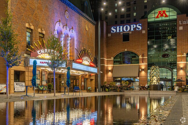 Enjoy a night out in Downtown Rochester with many dining options near Washington.