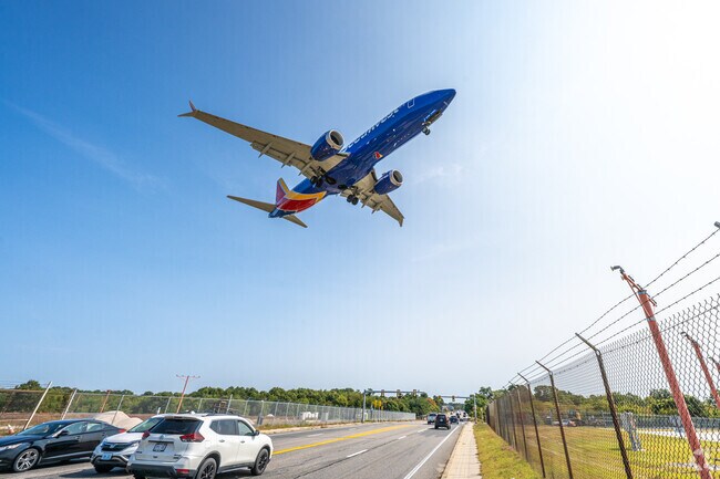 T.F. Green International Airport is 40 miles away from the Great Neck community.